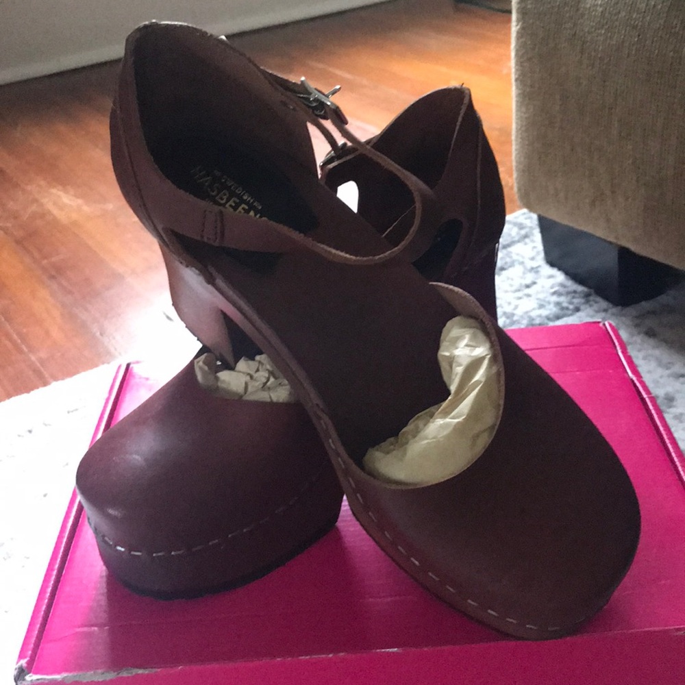 NEW/Never Worn INGA Swedish Hasbeens